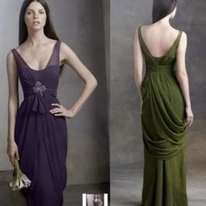 White by Vera Wang Bridesmaid/Evening Dress